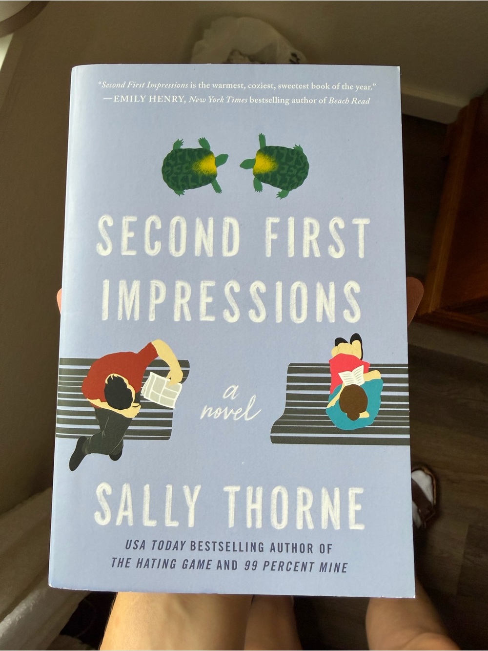 Second First Impressions by Sally Thorne - Lavender Cover